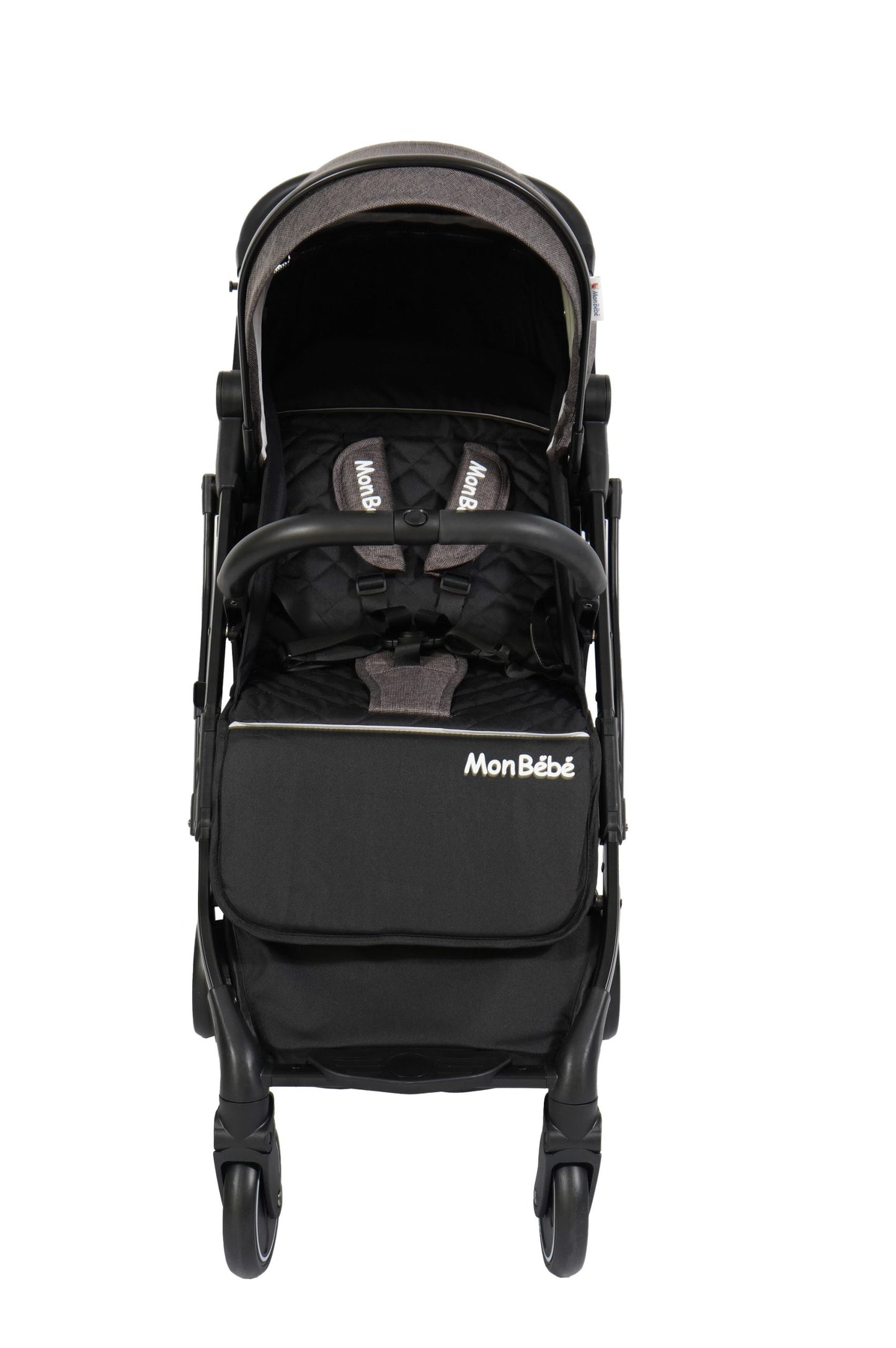 POUSSETTE VALISE BEIGE - MON BÉBÉ