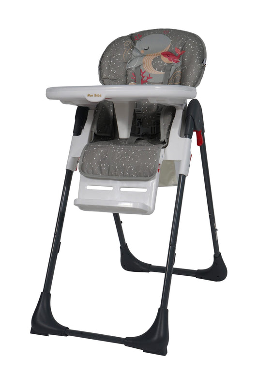 CHAISE HAUTE GRIS – MON BÉBÉ