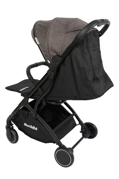 POUSSETTE VALISE BEIGE - MON BÉBÉ