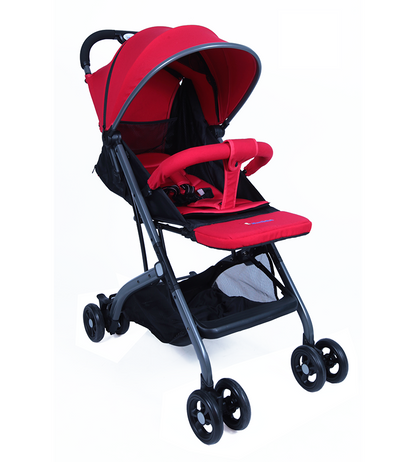 POUSSETTE VALISE ROUGE - MON BÉBÉ