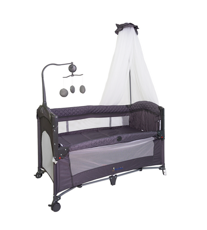 LIT CODODO GRIS FONCÉ – MON BÉBÉ